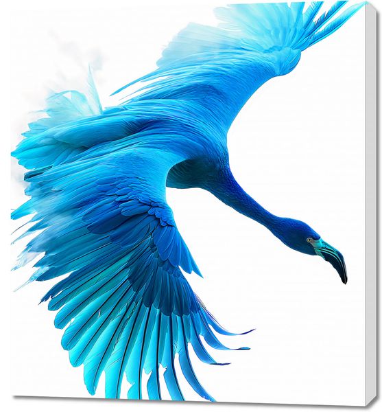 Obraz 90x100cm Błękitny Lot zdjęcie 1