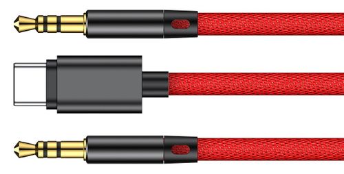 Kabel audio AUX Type C mini jack 3.5 Baseus L38 na Arena.pl