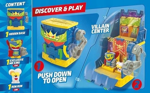 SuperThings Hidden Base Mr.King kryjówka Kazoom Power Super Zings Things na Arena.pl