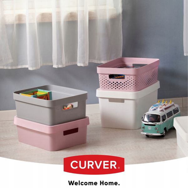 Curver Pojemnik Pudełko Z Pokrywką 4,5 L Różowy zdjęcie 2