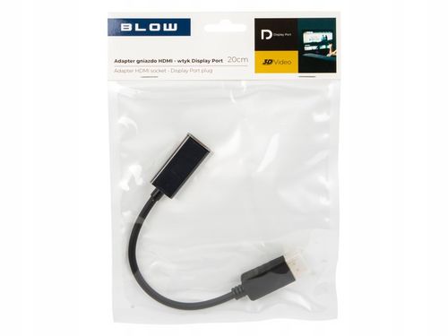 ADAPTER PRZEJŚCIÓWKA KABEL PRZEWÓD DISPLAY PORT DO HDMI FHD KONWERTER na Arena.pl