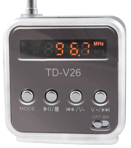 MINI GŁOŚNIK TD-V26 MP3 RADIO na Arena.pl