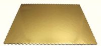 PODKŁAD POD TORT ZŁOTY 40X60CM