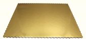 PODKŁAD POD TORT ZŁOTY 40X60CM