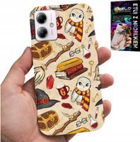 ETUI DO MOTOROLA MOTO G14 - CASE DLA FANA MAGII MAGÓW RÓŻDŻKA +SZKŁO