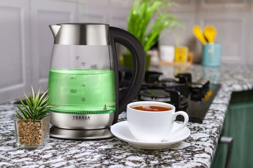 Czajnik elektryczny SZKLANY REGULACJA TEMPERATURY LCD DOTYKOWY PANEL 1,8 L na Arena.pl