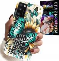 ETUI DO XIAOMI POCO M3 - AND THEN I GOT UP, KOBIECE WZORY + FOLIA