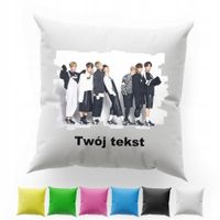 POSZEWKA Z NADRUKIEM BAWEŁNIANA 40x40CM - BTS KPOP KOREA