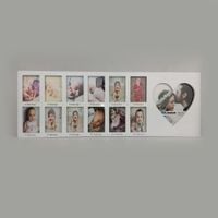 Multirama ramka na zdjęcia 12 zdjęć 6x9 cm i serce