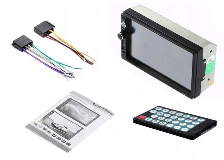 Radio samochodowe Bluetooth 2DIN + kamera cofania zdjęcie 9