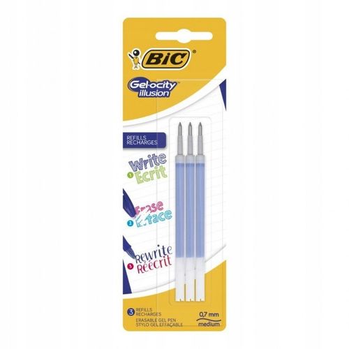 BIC GEL-OCITY STIC Długopis żelowy ze skuwką 0.5mm niebieski 10 SZTUK na Arena.pl