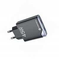 Szybka ładowarka GAN 45W 2 porty kostka do LG K61