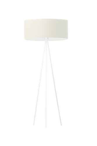 Lampa podłogowa SEWILLA abażur walec na Arena.pl