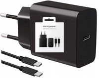 Szybka ładowarka PD 45W do Samsung itp z kablem USB-C 2m Szybkie ładowanie