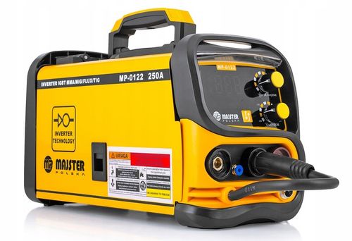 Spawarka INWERTEROWA INWERTOROWA MIGOMAT FLUX MIG MAG MMA 250A GAZOWY na Arena.pl
