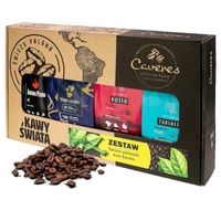 Zestaw kaw ziarnistych, ŚWIEŻO PALONA, palarnia kawy, wyjątkowy prezent 1kg