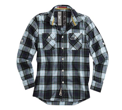 MĘSKA KOSZULA LUMBERJACK SURPLUS KRATA NIEBIESKA S na Arena.pl