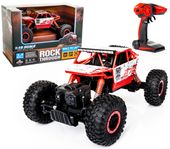 Samochód Rc ROCK CRAWLER 2.4GHz 1:18 Czerwony