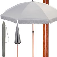 PARASOL OGRODOWY TARAS BALKON REGULOWANY 200CM SZARY PROGARDEN