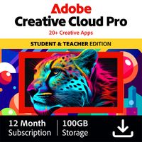 Adobe Creative Cloud Pro (EDU) - subskrypcja 12 miesięcy