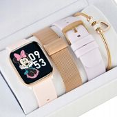Zegarek SMARTWATCH prezent dla dziewczynki + ROZMOWY+BOX