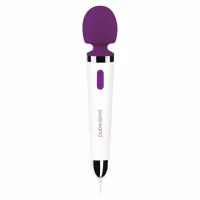 bodywand plug-in white purple masażer sieciowy z silikonową głowką