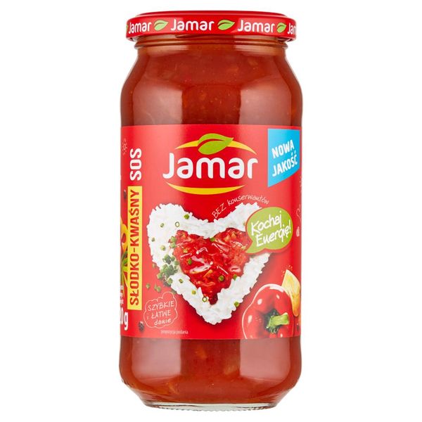 Jamar Sos słodko-kwaśny 520 g zdjęcie 1