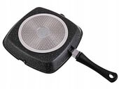 Patelnia grillowa KINGHOFF 24 cm granitowa