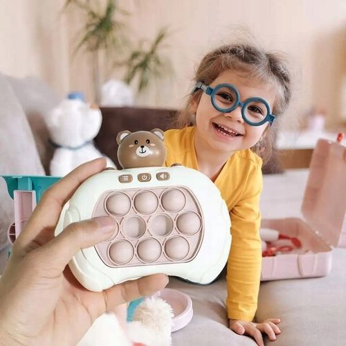 GRA POP IT POPIT MIS GAME ELEKTRYCZNA ZRĘCZNOŚCIOWA XL + GRATIS 3 BATERIE na Arena.pl