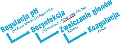Preparat do basenu CHLOROTAB KAM na Arena.pl