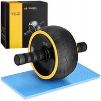 ROLLER KÓŁKO DO ĆWICZEŃ MIĘŚNI BRZUCHA AB WHEEL KOŁO STABILNE TRENING CORE
