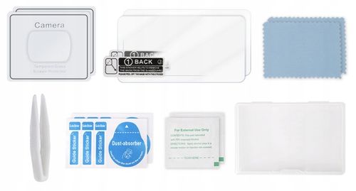 Szkło Hartowane 9H Na Obiektyw i Ekran do DJI OSMO POCKET 3 - 4 szt. na Arena.pl