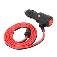 Wtyczka zapalniczki z włącznikiem i przewodem 130 cm