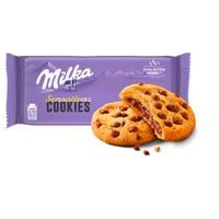 Ciastka Milka Sensations z nadzieniem kakaowym i kawałkami czekolady 156g