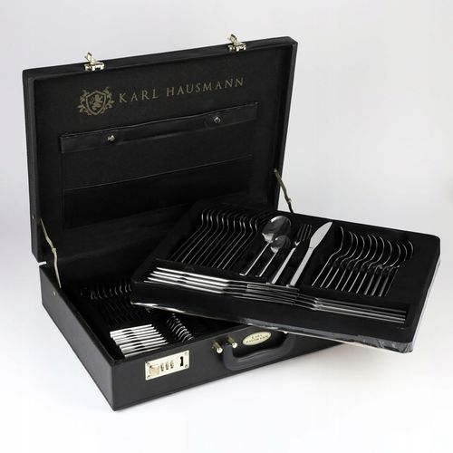 ZESTAW SZTUĆCE 72 el kpl WALIZKA SREBRNE POŁYSK 12 na Arena.pl