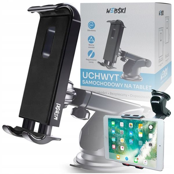 UCHWYT DO SAMOCHODU NA TELEFON TABLET SZYBĘ KOKPIT zdjęcie 1