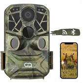 COOAU 24MP 4K NOKTOWIZOR IP66 DO MONITOROWANIA DZIKIEJ PRZYRODY