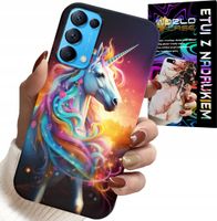 ETUI DO OPPO FIND X3 LITE - JEDNOROŻEC WZORY DLA DZIEWCZYNEK PREZENT