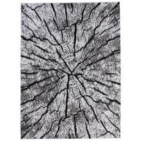 DYWAN CANVAS 160x220 BCF MODNY PIEŃ DRZEWA x39