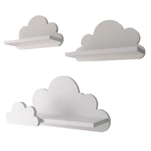 Półki Chmurki zestaw 3 szt. LAGUNA- Prestige na Arena.pl
