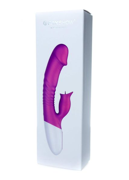 Wibrator-Silicon, Vibrator 7 Function And Heating Mode, Purple zdjęcie 13