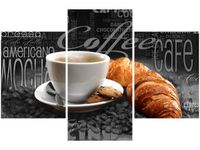 90X60CM OBRAZ CZARNA KAWA