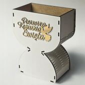Kielich Box Komunijny Rękodzieło Komunia Na prezent