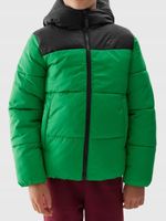 KURTKA PUCHOWA CHŁOPIĘCA TDJAM462 4F 164cm