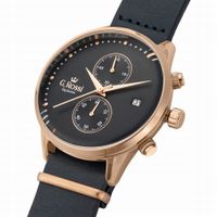 Zegarek męski G. Rossi Exclusive skórzany - chronograf i datownik + GRAWER