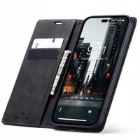 ELEGANCKIE ETUI Z KLAPKĄ SPACECASE WALLET SKÓRZANE CASE DO IPHONE 14 PRO