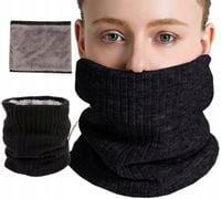 Komin Na Szyję Tuba Zimowy Ciepły Ocieplany Futro