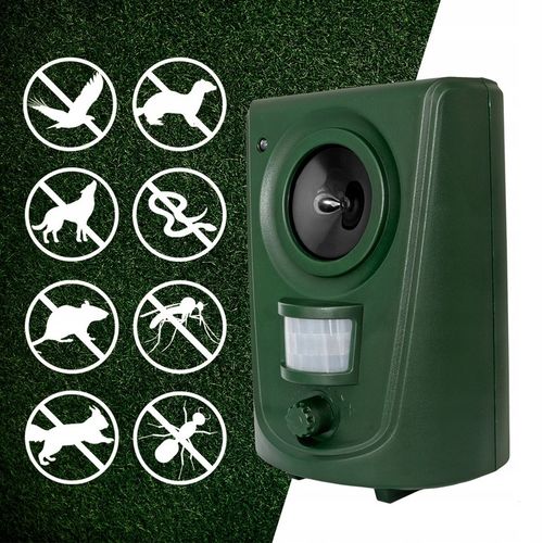 ODSTRASZACZ ULTRADŹWIĘKOWY ZWIERZĄT GRYZONI KOTÓW PSÓW DZIKÓW PTAKÓW na Arena.pl