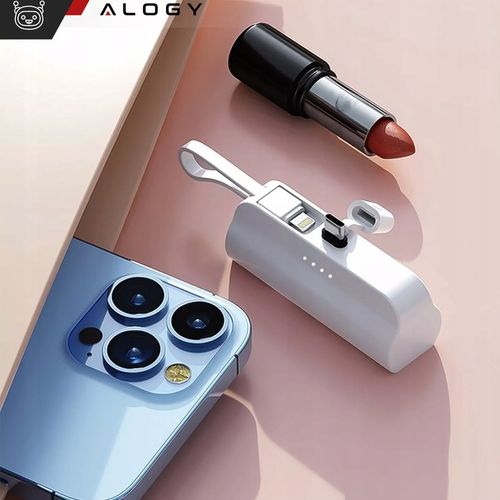 MAŁY PowerBank 5000 mAh kieszonkowy do iPhone 16 15 14 USB-C TYP-C 5000mAh na Arena.pl