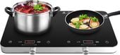 Płyta indukcyjna z 2 palnikami przenośna 3500W timer,poziomy mocy COOKTRON